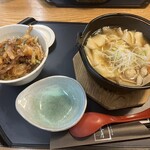 Kyuutaya - ひっつみ&ミニかき揚げ丼