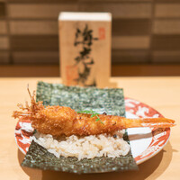 鮨トキドキ串 海老虎 - 海老虎巻き