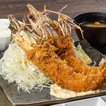 Tonkatsu Sakuratei - 有頭エビフライ定食 