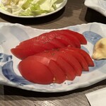 Koshitsu Gyuutan Kaisen Nomihoudai Touhoku Shouten - 冷やしトマト