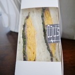 ラスティコ - 箱入りサンドイッチ350円