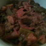 イーマサラ - ネパール料理「タルカリ」５５０円。