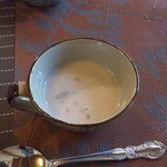 おうちカフェ しぇ・あん - 本日のランチ　９００円（蕎麦のスープ）