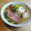 田中製麺 - 塩中華 850円、味玉 100円 ♪