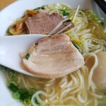 田中製麺 - 鶏モモチャーシュー ♪