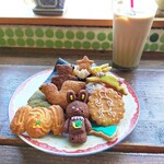 おやつのお店 よつば印 - コーヒーゼリーとおやつのセットだけどコーヒーゼリーを他のスイーツに変更可　