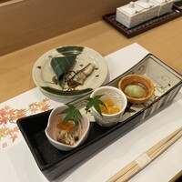 北新地 鮨 天ぷら いわい - 前菜