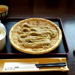 手打ち蕎麦 あいざや - ざるそば