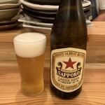 Osaketo Obanzai Suika - 瓶ビール（お酒とおばんざい すいか）2023.8