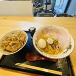 Menya Nanai Chi - 鰹マヨご飯　鶏しお