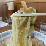 松食堂 - メンマとネギの食感がナイス