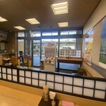 Ippuku - 駅のホームが見えます。
                        
                        ホームから店内に入れます。
                        
                        中央をカウンターで仕切ってまして
                        
                        ホームには当然入れません。