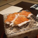 あさば - 地物のきんめの炭火焼き