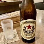 Sakedokoro Terayama - 瓶ビール_赤星