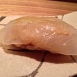 すし処 まさ - 天然平目 昆布〆