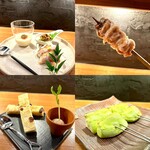 ワインと炭火串焼 銀座 荻 - 