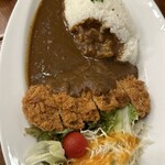 Biyaresutoran Ginza Raion - ランチのカツカレー、カツがめちゃ美味い！！