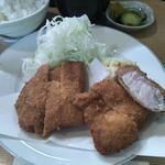 Tonkatsu Nozaki - ロースとんかつ定食。1,400円