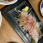 Sakaba Yamakashouten - 鮮魚のカルパッチョ(この日は鯛)