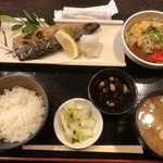 さぼちゃん - 焼き魚定食は８５０円