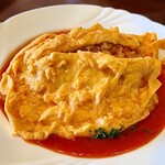 洋食屋　あしぇっと - オムライスあしぇっと風