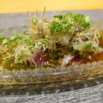 丸新 - （2023/8月）かつおの薬味和えだったかな