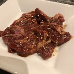 西浦亭 - ほほ肉 タレ