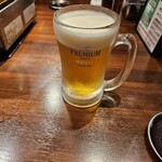 Horumon Oomura - 生ビール