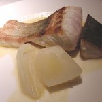 コート ドール - 鱸　皮つきカリカリ焼き