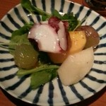 みな美 - たことフルーツのサラダ