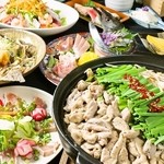 Ebina Washoku Arigatouya - 宴会鍋コースも大好評！もつ鍋・キムチ鍋・寄せ鍋の3種類から選べます。