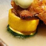 将人 - あいなめの揚げ物④