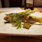 将人 - 稚鮎の天ぷら①