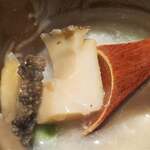 将人 - 白子とアワビの茶碗蒸し⑥