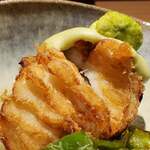 将人 - あいなめの揚げ物③