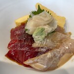 Sushi Ruri - 【2023/10】鮪漬けとタイごま醤油漬け丼