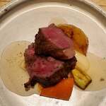 将人 - 肉じゃが 牛肉のロースト②