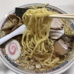 花岡食堂 - 肉そば(チャーシュー麺) 大盛り