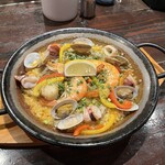 レガロキッチン - 順番違いますがパエリアです