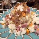 こころの - こういう食感のポテトサラダもいいね