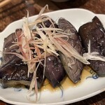 こころの - お茄子の揚げびたしに茗荷が合います