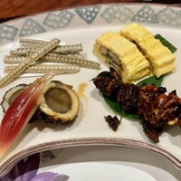 ぎんざ 神田川 - 八寸（鰻料理4品）