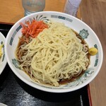 日高屋 - 黒酢しょうゆ冷やし麺(麺大盛)670円→麺