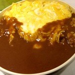 マーヤカレー - ふわふわタマゴがのって、めちゃ美味しい～♪