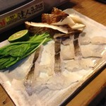 神馬 - 鱧と松茸のしゃぶしゃぶ