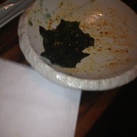 松庵 韓菜房 栄大津通店 - 胡麻の葉 醤油漬け。ご飯包んで食べるのすき！