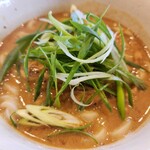 古奈屋 - 九条ねぎ刻み揚げカレーうどん　