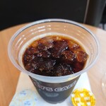 キーズカフェ - 表面には小さめの氷。