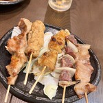 とりひで - 焼き鳥♪つくねフワフワです。