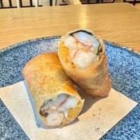 ブリル飯店 - 2023.9.  雲丹と海老の春巻